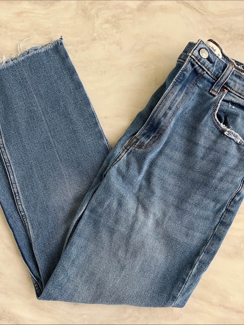 Abercrombie & Fitch Women's Straight-Leg Jeans